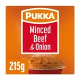 Pukka Minced Beef and Onion Pie 215g