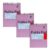 Pukka Pad Shortie Writing Pad 3-Pack, Wire-Bound, 240 Pages