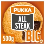 Pukka The Big One All Steak Pie 500g x 2