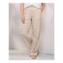 Pull on Printed Wide Leg Trousers