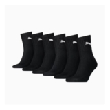 Puma Unisex Short Crew Socks 6 Pack
