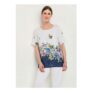 Pure Cotton Floral Border Print Top