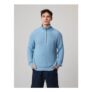 Pure Cotton Ribbed Quarter Zip Jumper