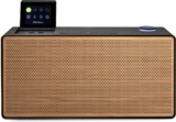 Pure Evoke Home All-in-One Stereo Music System (DAB/FM Radio, Internet Radio, Podcasts, Spotify Connect, Bluetooth, CD, foldable colour display) Special Edition Black/Wood
