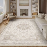 PureCozy Vintage Rugs Living Room Rug 200x300cm Beige Washable Carpet – Sold by RONGBEN / FBA