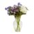 Purple Hydrangea Vase Arrangement 48cm