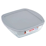 Pyrex Cook & Store Square Food Storage Dish Silver Lid 1L – 1.2L £3.20 (Clubcard Price)