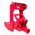 Qualcraft 2601 Portable Wall Jack, for Use with 1-1/2 X 3-1/2 in Fir Poles Or 1 in Od Steel Pipe, Red
