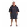 Quick Dry Microfibre Changing Poncho – Grey/Red