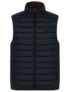 Quilted Puffer Gilets with Fleece Lined Collar with Code (3 Colours available, S-XXL)