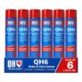 Quinton Hazell Brake Cleaner Spray 600 Ml Pack of 6