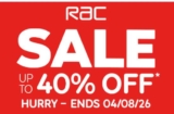 RAC Standard Breakdown Cover with Roadside Assistance / National Recovery – 1 Year £30 Opt in bonus £24 Cashback (£16 effective)