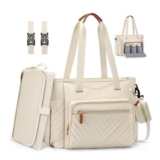 RAINSMORE Large Baby Changing Bag with Mat