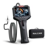 RALCAM Two-Way Articulating Borescope with Light, 3.5-Inch Endoscope