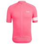 RAPHA Mens Core Lightweight Cycling Jersey (High-Vis Pink)