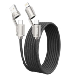 RAVIAD Multi Charger Cable, 4 in 1 USB Fast Charging Cord 100W PD Multi Charging Cable USB C/USB A – LGX direct FBA