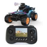 RC Truck with Camera, 2.4GHz Remote Control Car 2.8 LCD Screen
