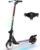 RCB R12 Electric Scooter for Kids age 6-12, Up to 9.3 mph & 6.2 Miles, 6.5 Foldable Electric Scooter, LED Display,LED Rainbow Light,Two Types of Braking,Gift for Kids