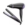REMINGTON Style Essentials Hair Dryer & Hair Straightener Set