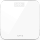 RENPHO Weighing Bathroom Scale, Step-On Technology, 28st, LED Display