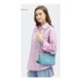 RIRI Small Cross Body Bag. Cool Blue