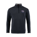 RNLI Heritage Flag Quarter-Zip Sweatshirt, Navy – S, 2XL