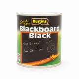 RUSTINS Blackboard Black Paint 1L