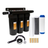 RV Water Filter System with Three Filters Reduces Sediment, Odors