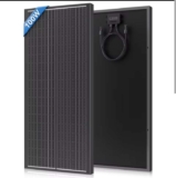 RVPOZWER 12.8V 100W Rigid Solar Panel 18BB N-Type Solar Cells with code – Rayscape Store