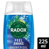 Radox Mineral Therapy Feel Awake 2-in-1 Shower Gel & Shampoo / Moisturised / Ready Shower Gel 225ml (81p with Student Discount) Free C&C