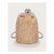 Raffia Duffle Bag