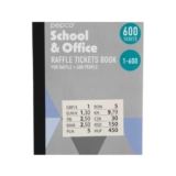 Raffle Tickets Book – 600 Tickets