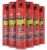 Raid Ant & Cockroach Killer, Insect Killer For Indoor Use, Long Lasting Protection for the Home, Pack of 6 (6 x 300ml)