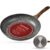 Rainberg 26cm Non Stick Frying Pan, Granite Frying Pan Nonstick Coating, Anti-Scratch, Durable Stove Compatible