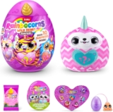 Rainbocorns Wild Heart Surprise (Sloth) by ZURU Collectible Plush Toy with Surprises, Mystery Egg for Girls & Boys Ages 3