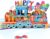 Rainbow Birthday Train Pop Up Happy Birthday Greeting Card, love Gift for Adults and Kids with Blank Note & Envelope, Foldable Celebration for Daughter, Son, Mom, Dad, Friend, Children