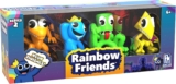 Rainbow Friends Minifigure 4-pack Neon Finish Series 2