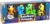 Rainbow Friends Minifigure 4-pack Neon Finish Series 2