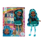 Rainbow High Sparkle & Shine Doll – Misty – 28cm Fashion Doll with Teal Blue Hair and Magic Bubbles in Legs, Colour, Style, Play