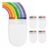 Rainbow Pride Face Paint Kit 4pc Flag Stripe Makeup