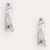 Ralph Lauren Pavé Silver-Plated Twisted Hoop Earrings