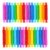 Ram 20-Pack Colourful Pop Tubes, Bendable Sensory Toy