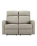 Ramsey Faux Leather Recliner 2 Seater Sofa – Grey