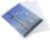 Rapesco 1040 ECO Popper Wallet, A4, Clear Transparent, Pack of 5