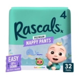 Rascals Cocomelon Size 4 Nappy Pants