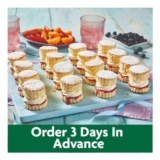 Raspberry Mini Sponge Sharing Platter (16 Pieces) FTO