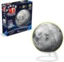 Ravensburger Glow in The Dark Moon – 3D Puzzles for Kids Age 6 Years Up – 72 Pieces – No Glue Required