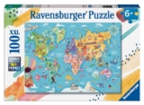 Ravensburger Map of the World 100Piece Jigsaw Puzzle