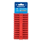 Rawlplug Uno Universal Contract Wallplug 6mm RED – Pack of 96