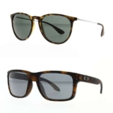 Ray-Ban Erika RB4171 Sunglasses, Havana / Oakley Holbrook Prizm Black Sunglasses, Tortoise £67.14 W/Code